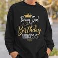 Bonus Dad Of The Birthday Princess Funny Birthday Party Sweatshirt Gifts for Him