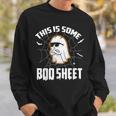 This Is Some Boo Sheet Halloween Ghost Costume Sweatshirt Gifts for Him