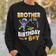 Brother Of The Birthday Boy Space Astronaut Birthday Family Sweatshirt Gifts for Him