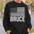 Bruce Birthday Forename Name Personalized Usa Sweatshirt Gifts for Him