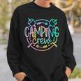 Camping Crew Camper Group Family Friends Cousin Matching Sweatshirt Gifts for Him