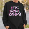 Candy Outfit I Trippy Edm Festival Clothing Acid Techno Rave Sweatshirt Gifts for Him