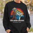 Carlsbad Caverns National Park Bigfoot Alien Vintage Ufo Sweatshirt Gifts for Him