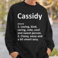 Cassidy Definition Personalized Birthday Idea Sweatshirt Gifts for Him