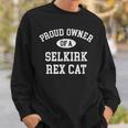 Cat Lovers Who Love Their Selkirk Rex Sweatshirt Gifts for Him