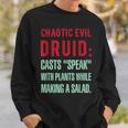 Chaotic Evil Alignment Dd Rpg Funny Gift Sweatshirt Gifts for Him