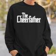 The Cheerfather Fathers Day Cheerleader Sweatshirt Gifts for Him