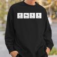 Chess Pieces Periodic Table Elements Chess Coach Sweatshirt Gifts for Him