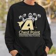 Chest Point Mass Academy Weightlifting Bodybuilding Gym Sweatshirt Gifts for Him