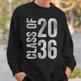 Class Of 2036 Grow With Me Graduation First Day Of School Sweatshirt Gifts for Him