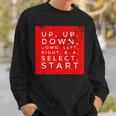 Classic Video Game Cheat Code Contra Sweatshirt Gifts for Him