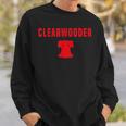 Clearwooder Funny Gift Philly Baseball Clearwater Cute Baseball Funny Gifts Sweatshirt Gifts for Him