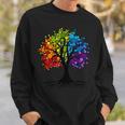 Colorful Tree Dot Day 2023 Dot Sweatshirt Gifts for Him