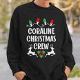 Coraline Name Gift Christmas Crew Coraline Sweatshirt Gifts for Him