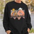 Cosmic Western Country Space Desert Cowgirl Sweatshirt Gifts for Him