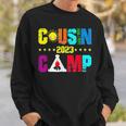 Cousin Camp 2023 Cousin Tribe VacationSweatshirt Gifts for Him