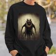 Creepy Clown Evil Scary Clown Insane Horror Halloween Scary Clown Sweatshirt Gifts for Him