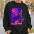 Creepy Horror Dance Dark Humor Dancer Creepy Sweatshirt Gifts for Him