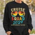 Cruise Squad 2024 Summer Vacation Matching Family Group Sweatshirt Gifts for Him