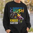 Crush Kindergarten Monster Truck Back To School Boys Gift Sweatshirt Gifts for Him