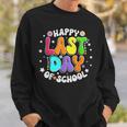 Cute Teacher Appreciation Happy Last Day Of School Teacher Sweatshirt Gifts for Him