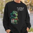 Cutulu Name Hard To Spell Arkham Tabletop Gamer Roleplaying Roleplaying Sweatshirt Gifts for Him