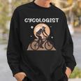 Cycologist Retro Vintage Cycling Funny Bicycle Lovers Gift Cycling Funny Gifts Sweatshirt Gifts for Him