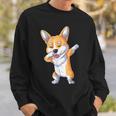 Dabbing CorgiBoys Kids Dog Lover Dab Dance Gifts Sweatshirt Gifts for Him