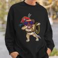 Dabbing Pirate Halloween Pug Vintage Gifts For Pug Lovers Funny Gifts Sweatshirt Gifts for Him