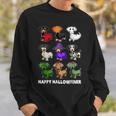 Dachshund Happy Halloweiner Halloween Dogs Lover Sweatshirt Gifts for Him