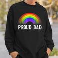 Dad Proud Dad Father Lgbtq Gift For Mens Sweatshirt Gifts for Him
