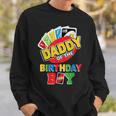 Daddy Of The Birthday Boy Uno Dad Papa Father 1St Bday Sweatshirt Gifts for Him