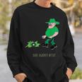 Dads Against Weed Lawn Mowing Lawn Enforcement Officer Gift For Mens Sweatshirt Gifts for Him