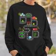 Dads Road Map Play Cars On Dad Back Sweatshirt Gifts for Him