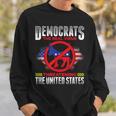Democrats Suck Are Stupid The Real Virus Threatening The Us Sweatshirt Gifts for Him