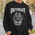 Detroit Football Fans 313 Lions 2018 Sweatshirt Gifts for Him