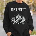 Detroit Football Fans Lions Sweatshirt Gifts for Him