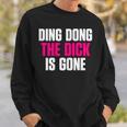 Ding Dong Divorce Quote Party Sweatshirt Gifts for Him