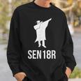 Distressed Senior 2018 Class Of 2018 Sweatshirt Gifts for Him