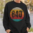 Distressed Vintage Sunset 840 Area Code Sweatshirt Gifts for Him