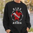 Dive Aruba Vintage Tribal Turtle Sweatshirt Gifts for Him