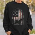 Dog Maltese American Flag Patriotic 4Th Of July Sweatshirt Gifts for Him