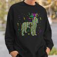 Dog Mardi Gras Outfit Goldendoodle Lover Men Women Kids Sweatshirt Gifts for Him