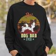 Dog Papillon Mens Best Papillon Dad Ever Daddy Dog Lover Owner Funny Sweatshirt Gifts for Him