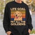 Dogs Design For A Golden Retriever Owner Sweatshirt Gifts for Him