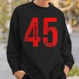 Donald Trump 45 Football Jersey Pro Trump Sweatshirt Gifts for Him