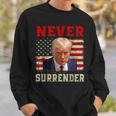 Donald Trump Never Surrender Shot August 24 2023 Sweatshirt Gifts for Him