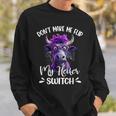 Dont Make Me Flip My Heifer Switch Sweatshirt Gifts for Him