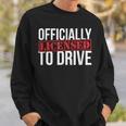 Driving License Gift Passed Driving Test | Drivers License Sweatshirt Gifts for Him
