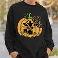 Drum-Mer Pumpkin Band Rock Music Lover Cool Musician Sweatshirt Gifts for Him